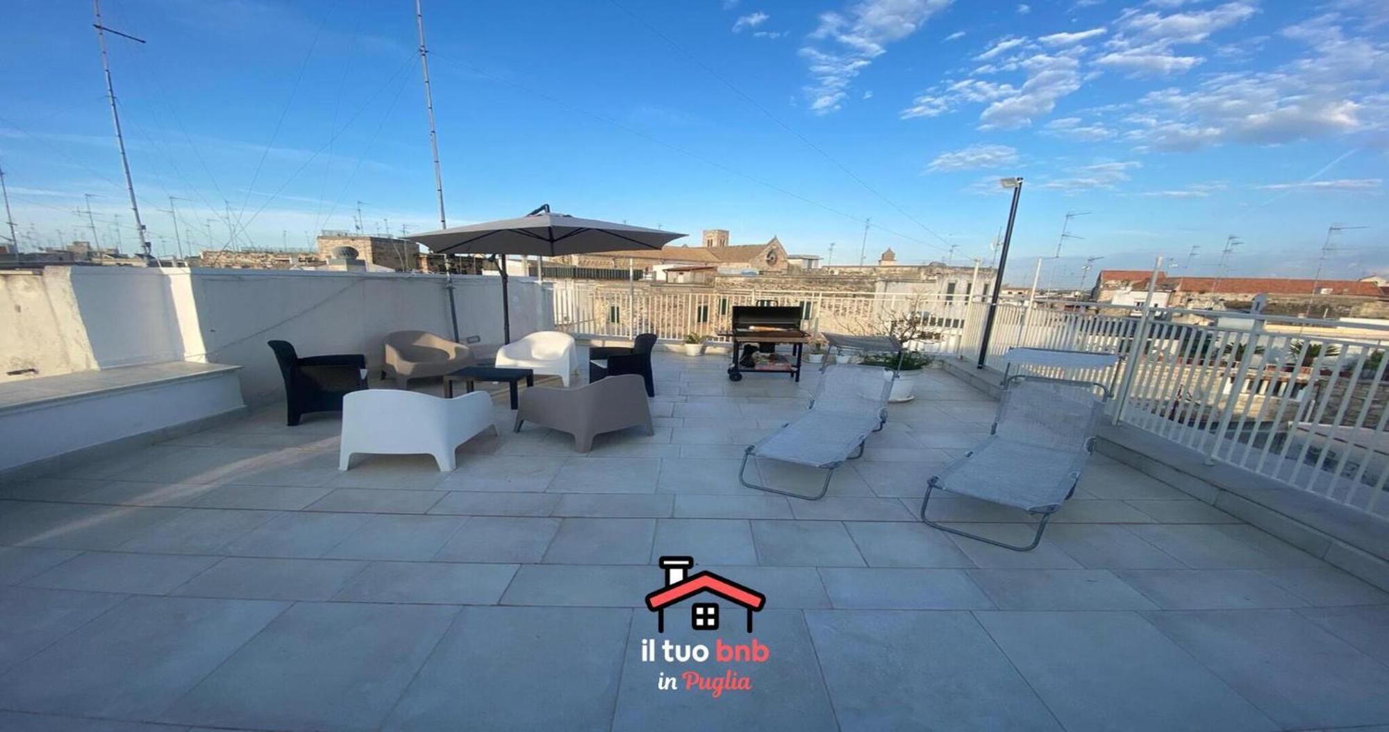 Casa Bianca Bnb,Big Terrace,10 Min Airport Beaches Bitonto Eksteriør bilde